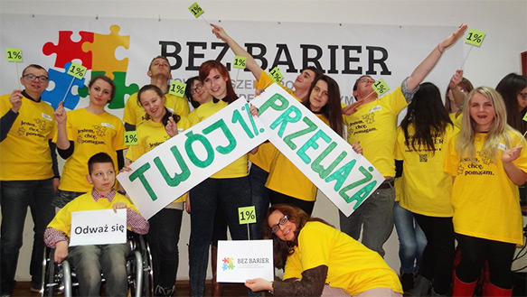 1% Podatku dla Fundacji Bez Barier